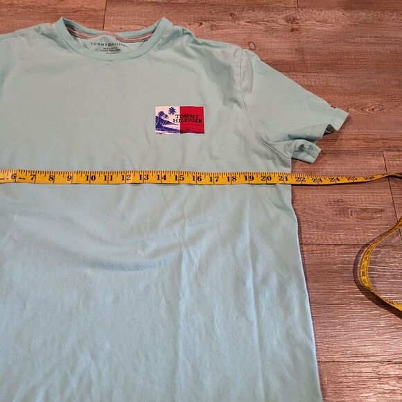 Tommy Hilfiger Palm Tree Graphic Tee Shirt Regular Fit Men's Size Large - Picture 5 of 8